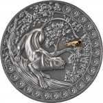 Ghana 1.6 oz Panther series Hunting in the Wild 10 Cedis Silver Coin 2022